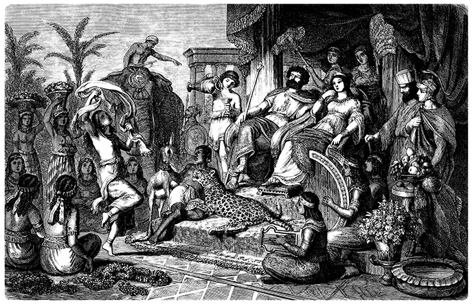 Ptolemy I Soter and Wife Eurydice (Illustration) - World History